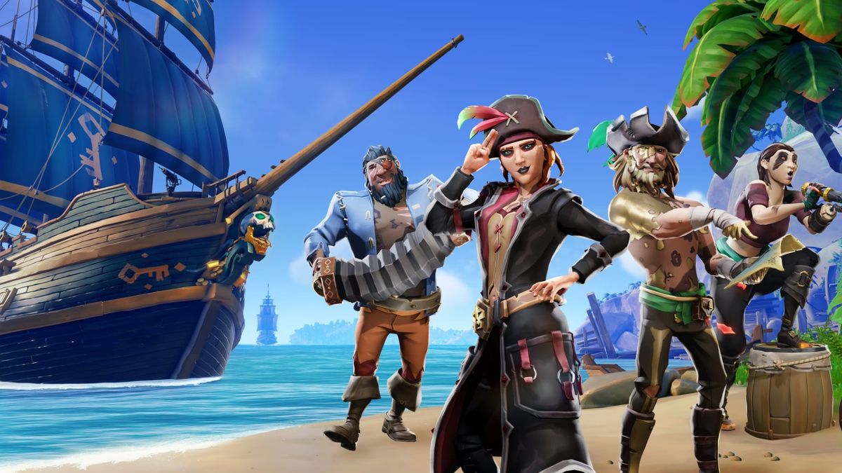 《盗贼之海》在 PS5 上推出时成为美国本周第二畅销游戏